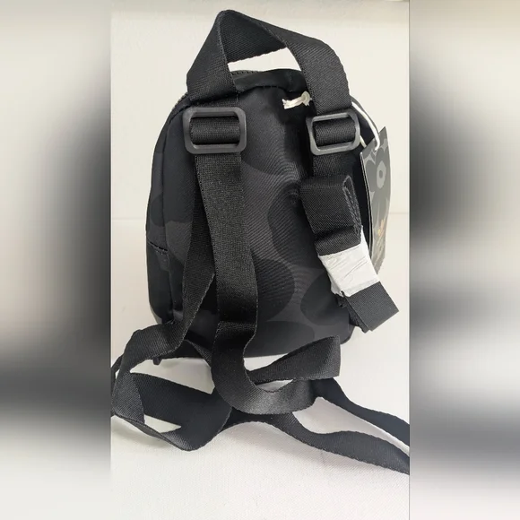 Adidas New Originals x Marimekko mini backpack in tonal black Gray floral print - Picture 2 of 10